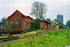 Bylderup Bov station under nedrivning 26.09.1998.