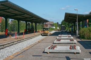 Sporombygning. Tønder 27.06.2011.