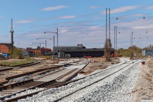 Renovering af B-spor. Odense 29.04.2023.