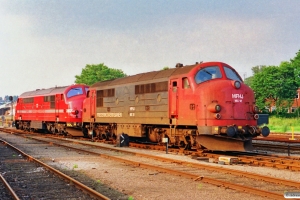 HFHJ MX 18+MX 17 rangerer. Hillerød 03.07.1991.