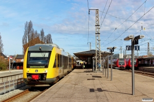 LB 208+108+LB 212+112 med Tog 127045 Hi-Huh. Hillerød 05.04.2015.