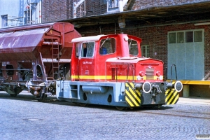 Silo P. Kruse Lok 1 (O&K 26771/1973). Hamburg-Wilhelmsburg 11.05.1990.