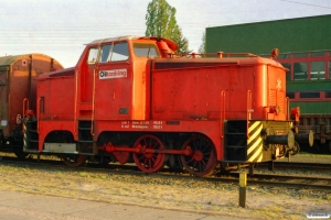 Oiltanking Lok 1 (Henschel 1956/28636). Hamburg Tiefstack 27.04.2007.