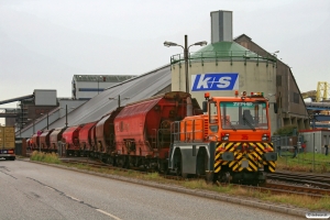 K+S Lok 3 (ZEPHIR 1970/2006). Hamburg-Hohe-Schaar 28.08.2012.