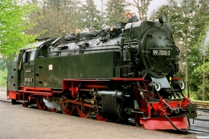 DR 99 7222-5. Drei Annen Hohne 18.05.1991.