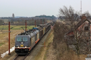 HCTOR 241.005+241.008 med HG 45686 Pa-Mgb. Km 54,4 Fa (Sommersted-Vojens) 14.04.2013.