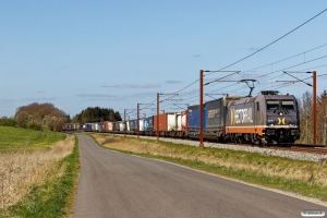 HCTOR 241.001 med HS 41040 Pa-Mgb. Km 195,4 Kh (Ejby-Nørre Åby) 16.04.2020.