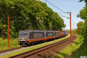 HCTOR 241.010+241.001+241.005 med HS 41041 Mgb-Pa. Km 165,6 Kh (Odense-Holmstrup) 02.06.2020.