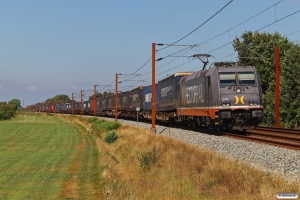 HCTOR 241.008 med HS 41043 Mgb-Pa. Km 54,2 Fa (Sommersted-Vojens) 21.08.2020.