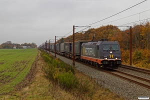 HCTOR 241.010 med HS 41043 Mgb-Pa. Km 57,4 Fa (Sommersted-Vojens) 31.10.2020.