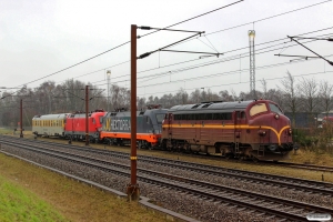 CFLCD MY 1146+HCTOR 242.502+DB 182 506+DB Dienstüm313 63 80 99-92 007-3 som CB 6237 Ng-Pa. Nyborg 25.03.2016.