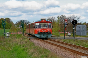 MjbaD Ym 33+Ys 44 som Tog 130061 Odd-Ar. Vilhelmsborg 07.05.2012.