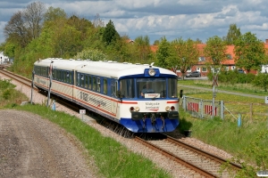 MjbaD Ym 6+Yp 24+Ym 5 som Tog 130058 Ar-Odd. Mårslet 07.05.2012.