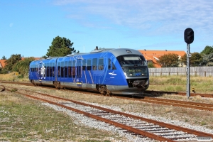 NJJ Dm 547+577 som Tog 18 Fh-Sgb. Skagen 24.09.2013.