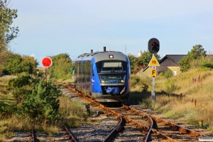 NJJ Dm 541+571 som Tog 16 Fh-Sgb. Skagen 25.09.2013.