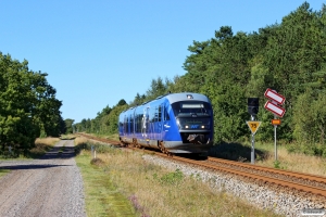 NJJ Dm 578+548 som Tog 141033 Sgb-Fh. Jerup - Rimmen 16.08.2016.