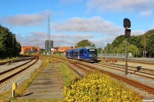 NJJ Dm 575+545 som Tog 140016 Hhs-Hj. Hjørring 17.08.2016.