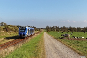 NJJ Lm 647+677 som PP 140045 Hj-Hhs. Vellingshøj - Vidstrup 15.08.2020