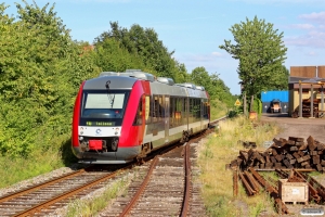 RT 2032+2132 som Tog 192063 Sg-Tø. Stenlille 07.08.2013.