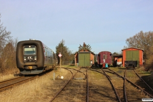 RT MF 23 som Tog 192144 Tø-Sg. Høng 08.03.2014.