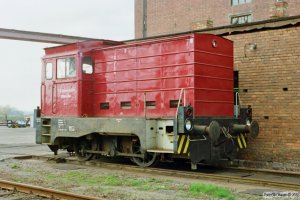 VEB Binnehäfen Mittelelbe Magdeburg Lok ?. Wittenberge 29.03.1991.