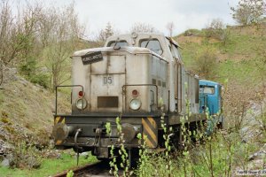 Rübenland D 5 og VEB Bergbau und Hüttenkombinat Lok ?. Elbingerode 18.05.1991.