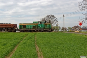 ID SM42-2185+12 vogne. KWK Budryk - Knurów Zwałowisko 24.04.2019 kl. 09.40.