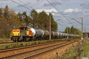 DBSRP DE6400-6445+20 tankvogne. Kamień 24.04.2019 kl. 13.34½.