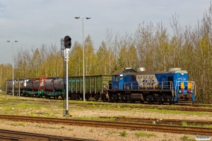 PKPLS SM48-013 rangerer. Sławków Południowy LHS 25.04.2019 kl. 08.53.