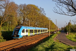 KSL 22WEd-001 som Os 94768. Piasek - Kobiór 25.04.2019 kl. 18.29.