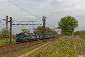 PKPC ET41-018+25 Simms (stål). Petrovice u Karviné (Tjekkiet) 26.04.2019 kl. 14.44.