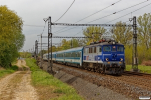 PKPIC EU07-331 med IC 115. Petrovice u Karviné (Tjekkiet) 26.04.2019 kl. 14.59.