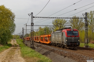 PKPC EU46-511+20 tomme bilvogne. Petrovice u Karviné (Tjekkiet) 26.04.2019 kl. 15.14½.