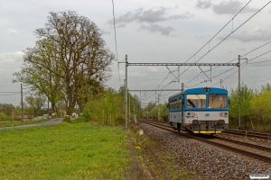 ČD 810 479-6 som Os 3036. Závada (Tjekkiet) 26.04.2019 kl. 16.41.