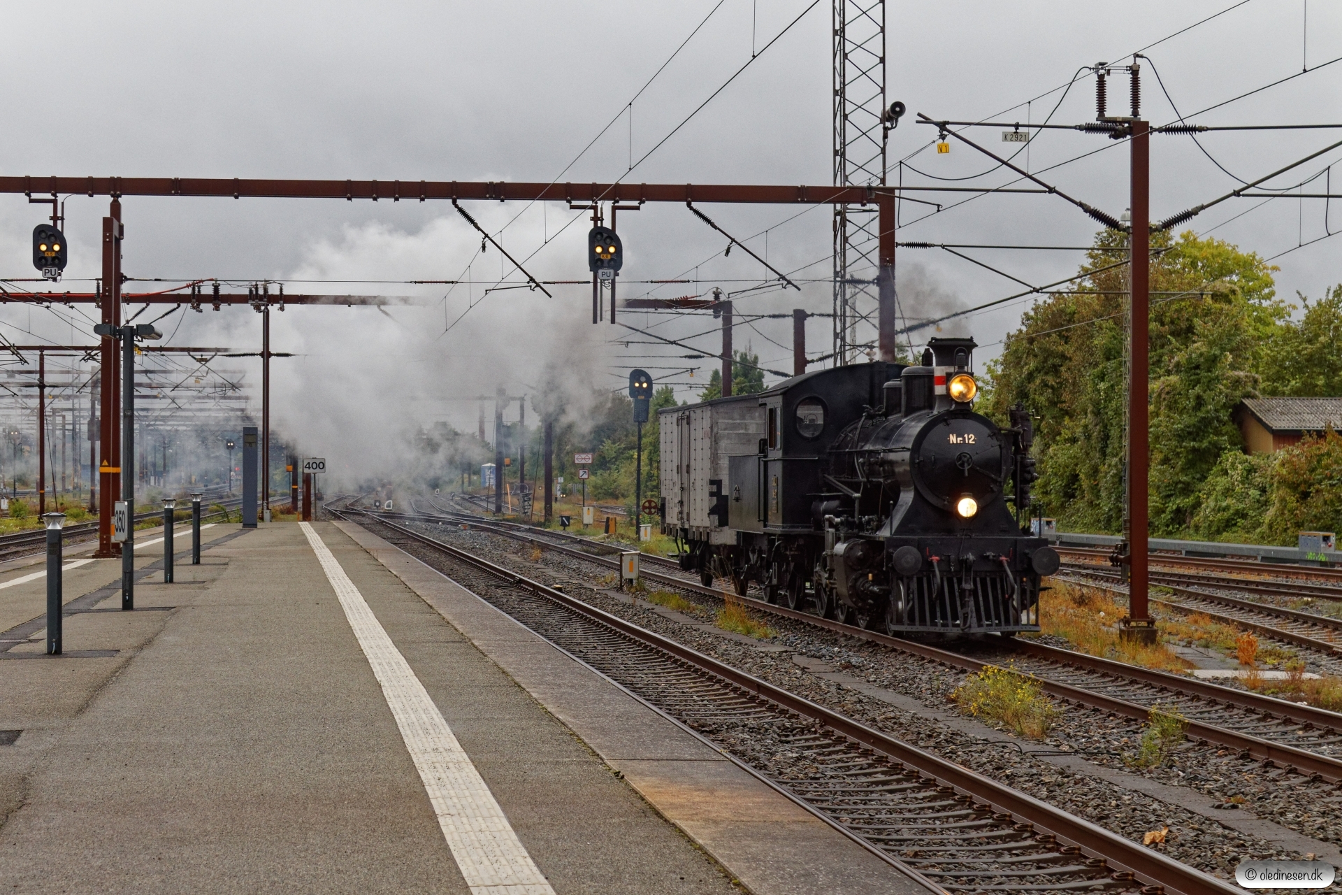 TKVJ Nr. 12+IB 18915 som VM 223704 Lk-Od. Odense 17.09.2021.