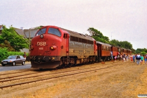 DSB MY 1105+HHJ C 25+FFJ C 72+HTJ C 24+OMB C 16+KS C 3+OKMJ A 10 som Rangertræk Md-Sb. Strib 04.07.1992.