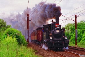 DSB F 694 med MX 8016 Lk-Fa. Km 14,4 Fa (Taulov-Kolding) 16.06.1996.