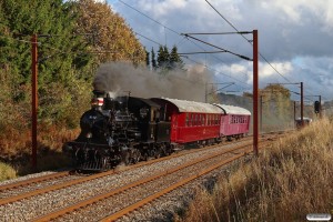 TKVJ Nr. 12+DSB CLL 1476+CLE 1672 som VP 226311 Kd-Lk. Km 26,6 Fa (Kolding-Lunderskov) 15.10.2022.