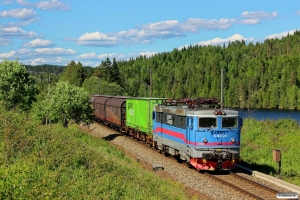 GC Rc4 1166 med Gt 45695. Åbogen - Matrand 10.06.2014.