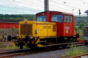 NSB Skd 220.210c. Kongsvinger 10.06.2014.