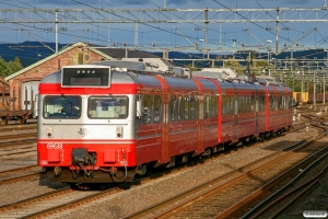 NSB BS 69638+B 69838+BM 69038. Kongsvinger 16.09.2010.