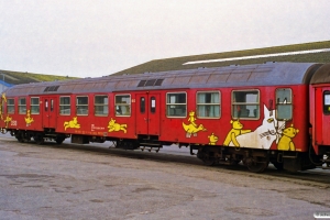 DSB Bn-x 50 86 20-84 746-9. Nyborg Færge 28.03.1999.