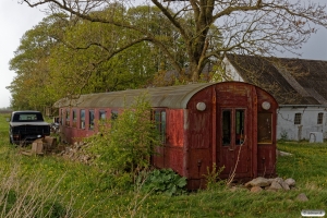 Vognkassen fra DSB 80 86 980 0 181-1 (ex. CLE 1690). Jelling 03.05.2019.