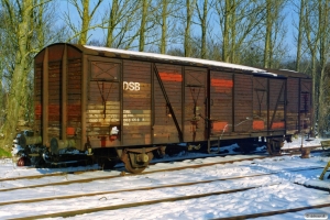 DSB Gbs 25 86 150 0 105-8. Bramming 03.03.2001.