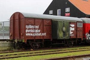 DSB Gs 01 86 123 0 173-1 - Tilhørende Spillestedet Godset. Kolding 15.11.2015.