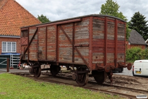 DSB HJ 37371 (ex. LJ H 115). Nørre Åby 19.08.2021.