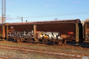 DSB 40 86 942 2 501-7 (ex. Hbis 01 86 225 0 118-9). Fredericia 16.01.2021.