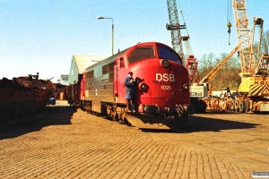 DSB MX 1025. Sønderborg 26.03.1991.