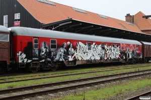 DSB Pbm 50 86 90-44 750-5 - Tilhørende Spillestedet Godset. Kolding 15.11.2015.