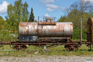 DSB 23 86 734 5 672-5 (ex. ZE 503672). Ryomgård 03.05.2019.